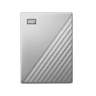 My Passport Ultra for Mac 4TB Silver Front